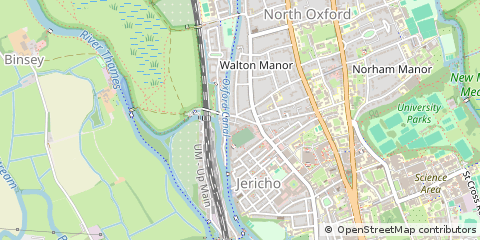 Map of Oxford