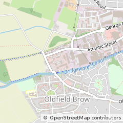 Map of Altrincham, Cheshire