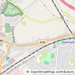 Map of Swansea