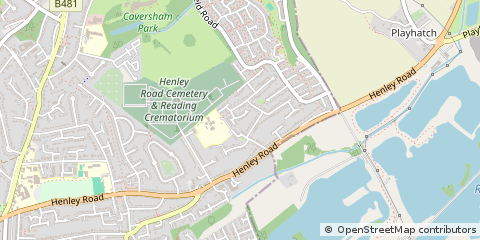 Map of Reading