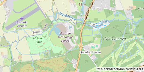 Map of Woking, West Midlands