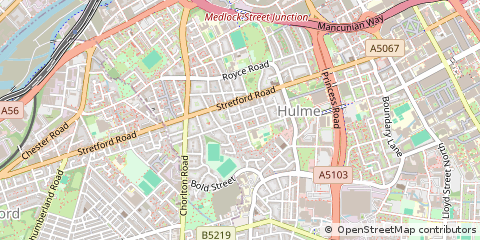 Map of Manchester