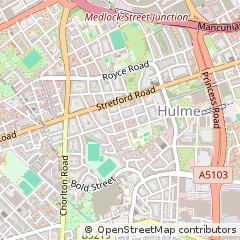 Map of Manchester