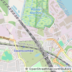 Map of Gravesend