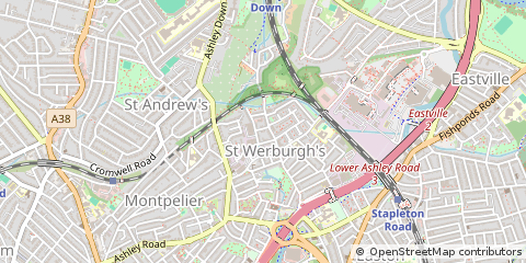 Map of Bristol