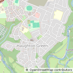 Map of Denton, Manchester
