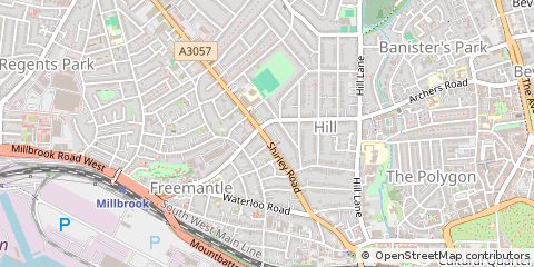 Map of Southampton
