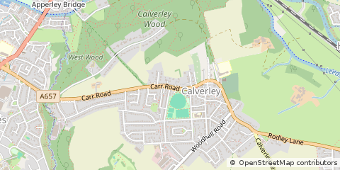 Map of Leeds