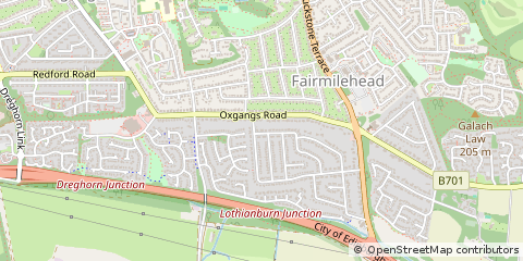 Map of Edinburgh