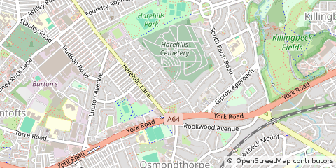Map of Leeds