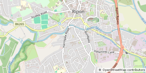 Map of North Yorkshire