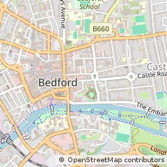 Map of Bedford