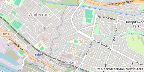 Map of Glasgow, City of Glasgow