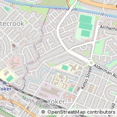 Map of Glasgow, City of Glasgow