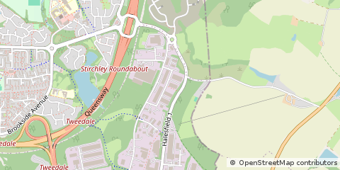 Map of Telford, Shropshire