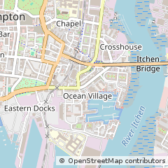 Map of Southampton