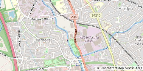 Map of West Midlands