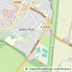 Map of Windsor, Berkshire
