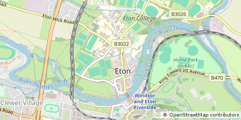 Map of Eton