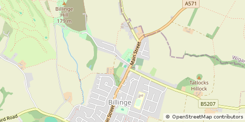 Map of Wigan