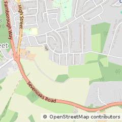 Map of Orpington, Kent