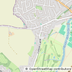 Map of Leeds, West Yorkshire