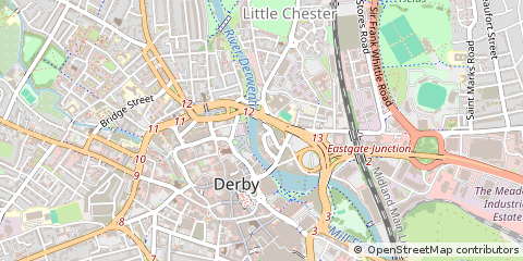 Map of Derby