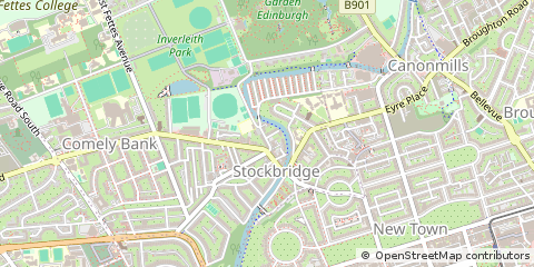 Map of Edinburgh