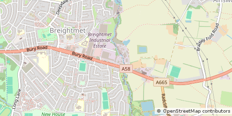 Map of Bolton