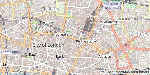 Map of London, Greater London