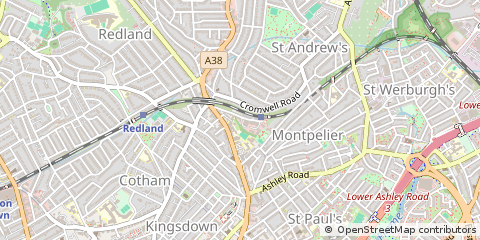 Map of Bristol