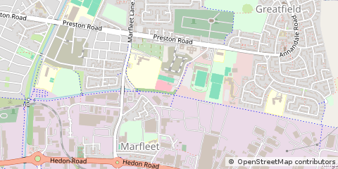 Map of Hull