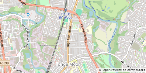Map of Bolton