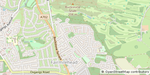 Map of Edinburgh