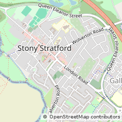 Map of Milton Keynes, Buckinghamshire