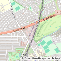 Map of Newcastle Upon Tyne