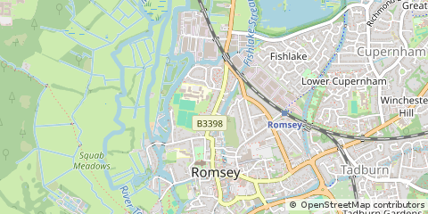 Map of Hants, Hampshire