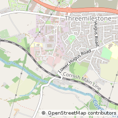 Map of Truro, Cornwall