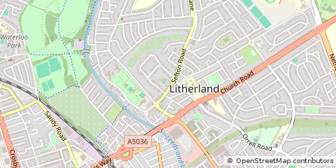 Map of Liverpool