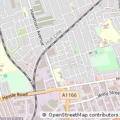 Map of Hull