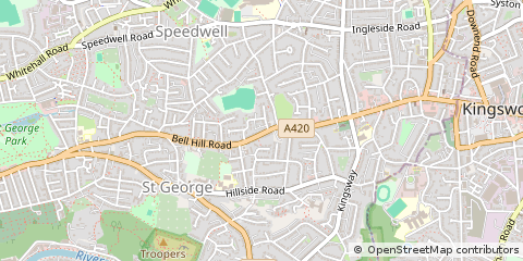 Map of Bristol