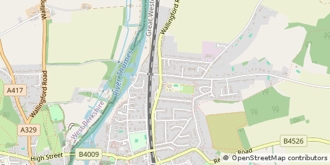 Map of Reading