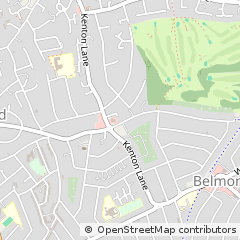 Map of Stanmore, Middlesex