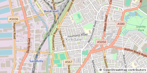 Map of Liverpool