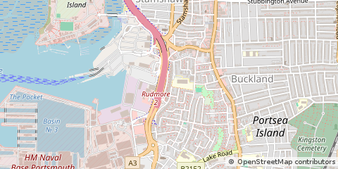 Map of Portsmouth