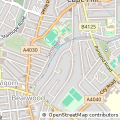 Map of Edgbaston