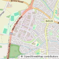 Map of Chippenham, Wiltshire
