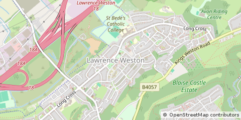 Map of Bristol, Avon