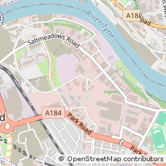 Map of Newcastle Upon Tyne