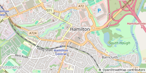 Map of Hamilton